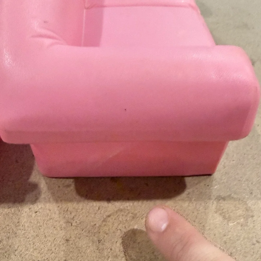 Barbie So Much To Do‎ Living Room Replacement Pink Couch, Couch Caddy, Chair
